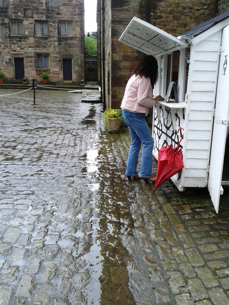 This image has an empty alt attribute; its file name is 08-Lisa-at-Hoghton-Tower-768x1024.jpg